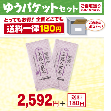 玉露入煎茶 2本セット