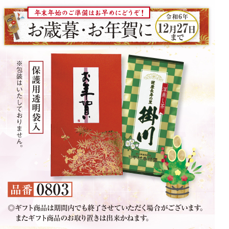 たとう包 掛川100g入　【期間限定 令和6年12/27まで】